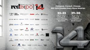 بمشاركه 48 شركه من كبري شركات التطوير العقاري بالسوق المصري .. إنطلاق معرض 14 RED EXPO الأحد القادم 22 نوفمبر بمشاركه 48 شركه من كبري شركات التطوير العقاري بالسوق المصري .. إنطلاق معرض 14 RED EXPO الأحد القادم 22 نوفمبر