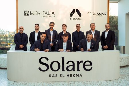 مصر إيطاليا العقارية تتعاون مع “أرابتك Arabtec” و”العمار El Amar” لتعزيز وتيرة الأعمال الإنشائية في “سولاري رأس الحكمة مصر إيطاليا العقارية تتعاون مع "أرابتك Arabtec" و"العمار El Amar" لتعزيز وتيرة الأعمال الإنشائية في "سولاري رأس الحكمة
