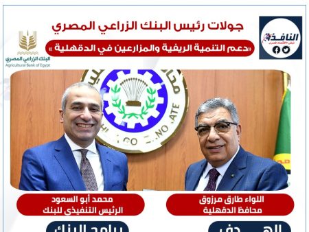 انفوجراف| البنك الزراعي المصري.. شراكة أقوى لدعم التنمية الريفية في الدقهلية