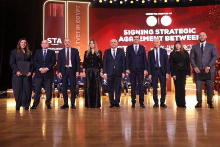 البنك الأهلي المصري يوقع بروتوكول تعاون مع مؤسسة السويدي إليكتريكدعما للتعليم الفني مراسم توقيع البروتوكول، النافذة الإخبارية