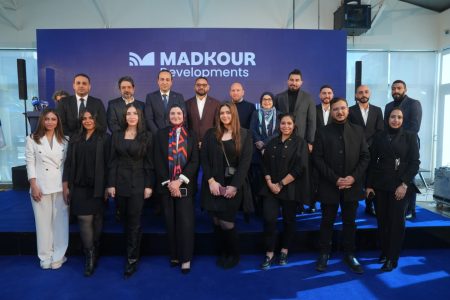 مراسم انعقاد المؤتمر الصحفي لشركة مدكور للتطوير