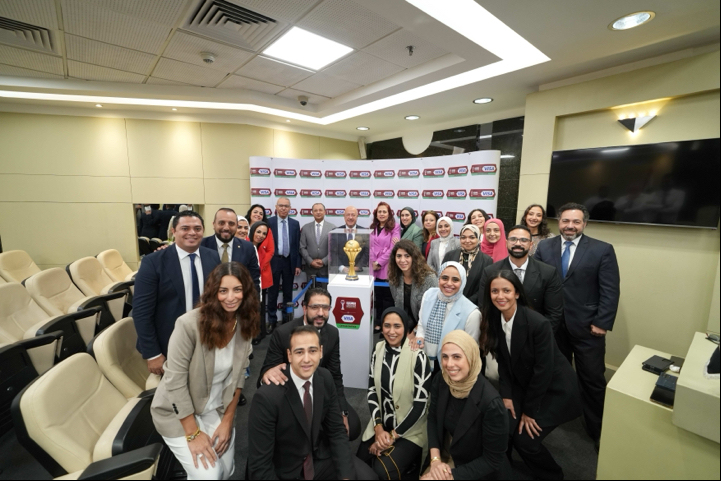 البنك الأهلي المصري أول من يستضيف النسخة الأصلية من كأس الأمم الأفريقية للكاف توتال انيرچيز المغرب 2025 برعاية Visa