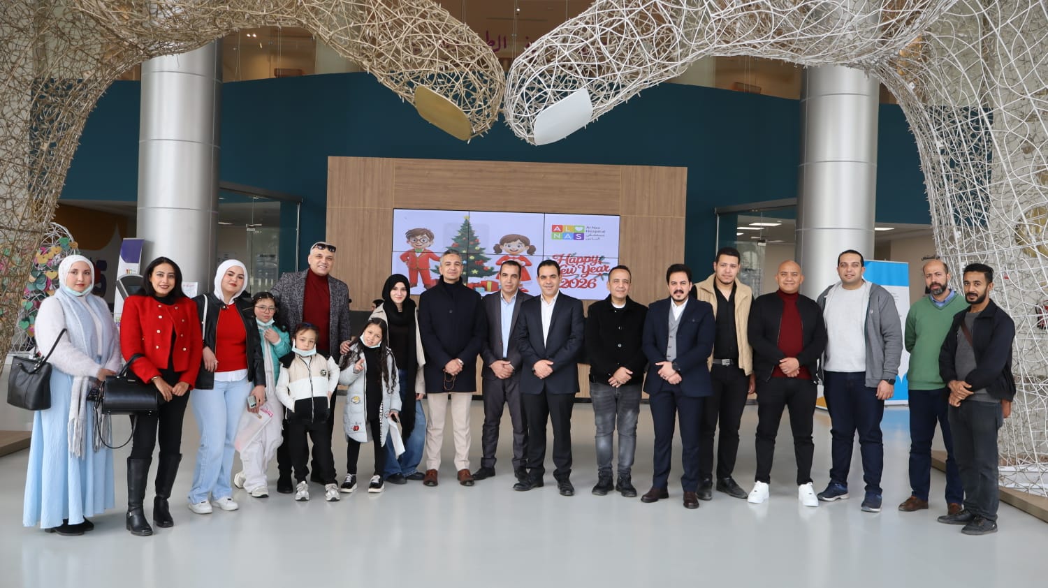 شركة «Arabian Mark Developments» تزور مستشفى الناس بوفد كبير ضمن مسئوليتها المجتمعية(صور) 5 شركة «Arabian Mark Developments» تزور مستشفى الناس بوفد كبير ضمن مسئوليتها المجتمعية(صور)