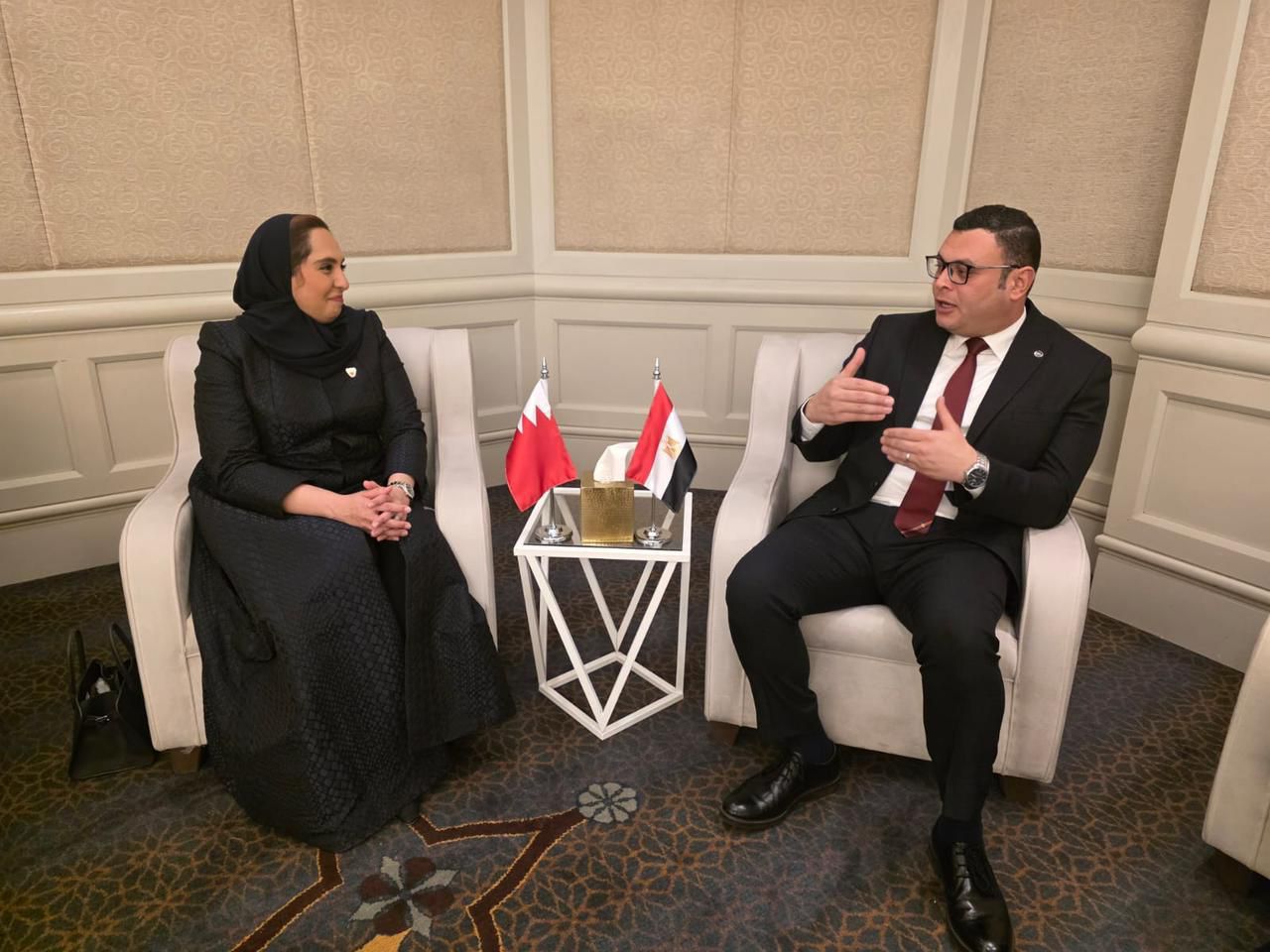 منتدى مستقبل العقار 2026.. تعاون جديد بين الشربيني ووزيرة إسكان البحرين