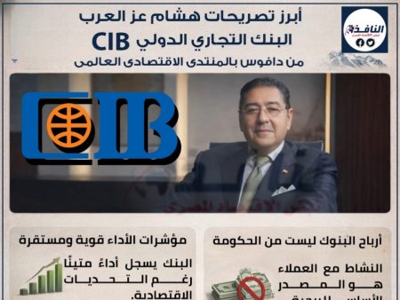 انفوجراف| أبرز تصريحات هشام عز العرب، النافذة