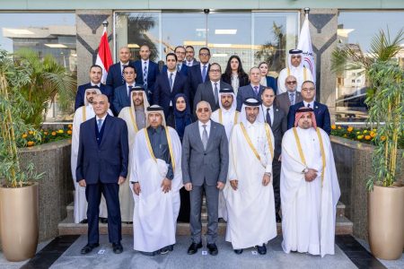 رئيس مجلس أمناء وحدة مكافحة غسل الأموال وتمويل الإرهاب المصرية يستقبل النائب العام القطري لبحث تعزيز التعاون المشترك