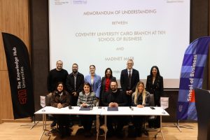 "مدينة مصر" توقع مذكرة تفاهم مع جامعة كوفنتري لربط التعليم الأكاديمي بسوق العمل