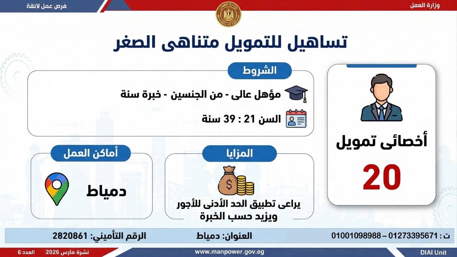 طريقك نحو المستقبل.. كيف تقتنص نصيبك من 4435 فرصة عمل أطلقتها وزارة العمل في 7 محافظات؟