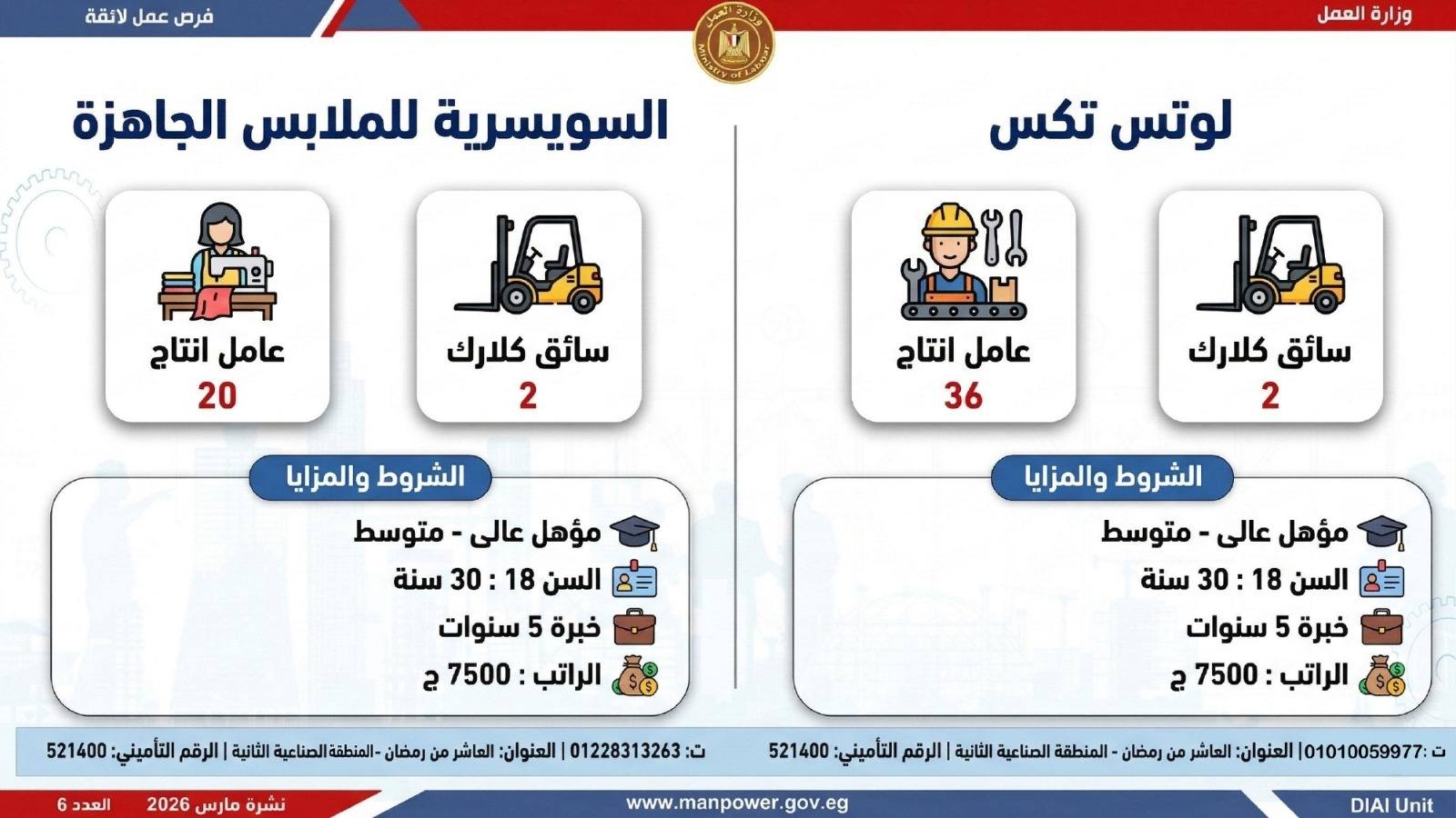 طريقك نحو المستقبل.. كيف تقتنص نصيبك من 4435 فرصة عمل أطلقتها وزارة العمل في 7 محافظات؟
