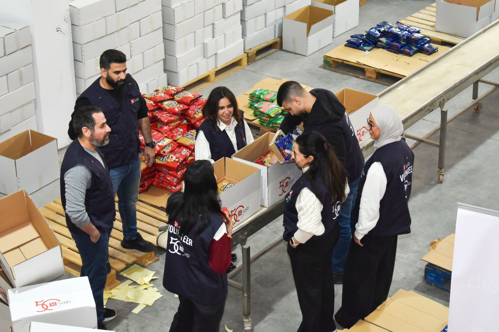 بنك saib يوزع كراتين رمضان بالتعاون مع جمعية الأورمان 9 بنك saib يوزع كراتين رمضان بالتعاون مع جمعية الأورمان