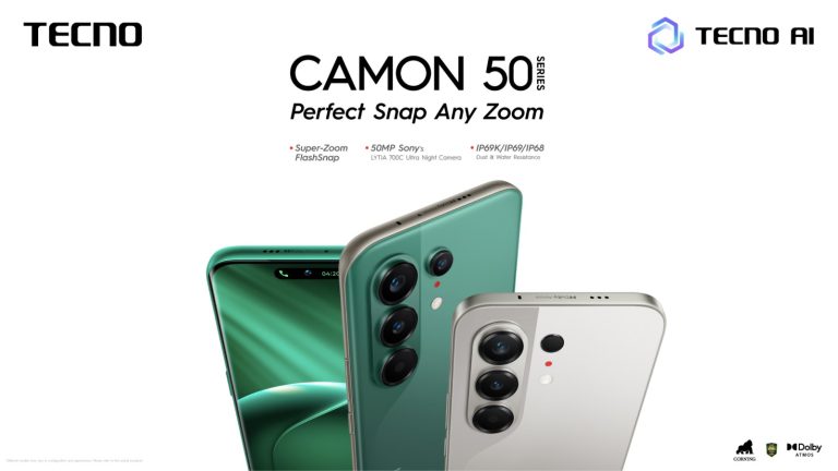 سلسلة: TECNO CAMON 50، النافذة