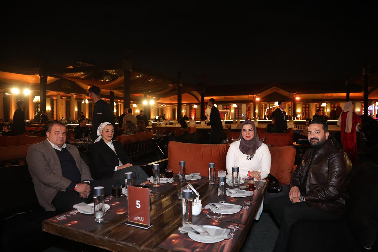 ​بحضور وزير الشباب ونخبة من النجوم.. "إمباير ستيت" تحتفل بإنجازاتها في سحور رمادي بـ "قصر محمد علي"