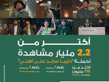 البنك الأهلي المصري رقم 1 بين البنوك والمعلنين في رمضان