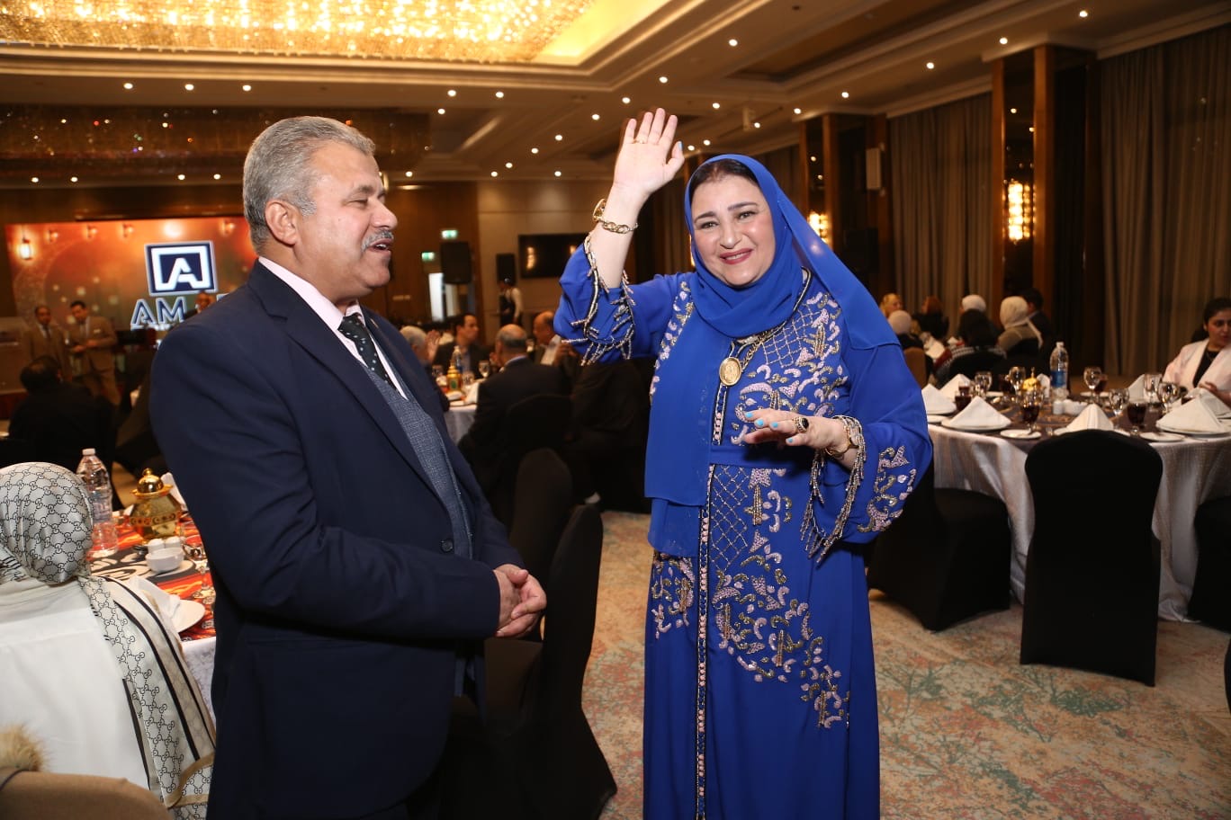 بحضور كوكبة من رموز المجتمع المصري..الدكتورة عبير عصام تجمع رموز الدولة ومجتمع الأعمال في أمسية رمضانية بلمسة صوفية